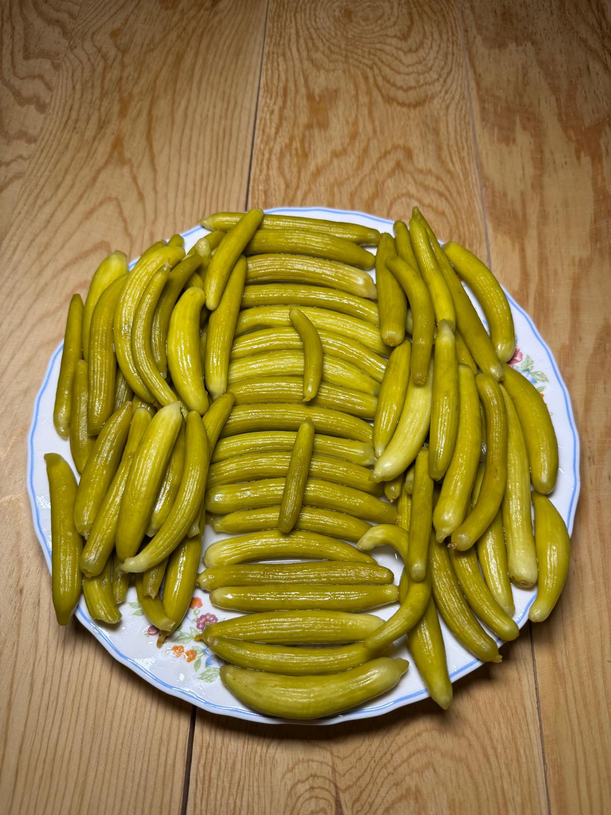 Bir Kg Çıtır Çerezlik Acur Turşusu